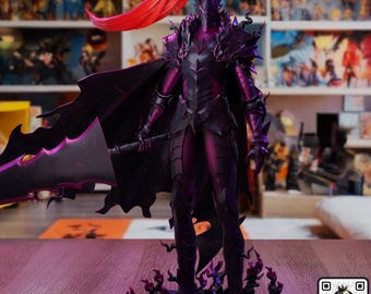 Igris / Figura de resina a escala 1/8 y 1/6 / Sin pintar o pintada a mano / Arte de fans impreso en 3D / Regalo de coleccionista