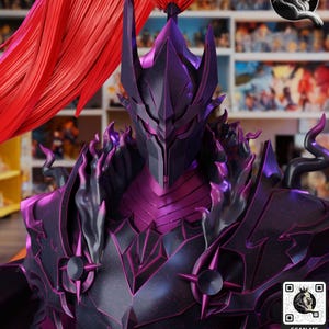 Igris | 1/8 1/6 Scale Resin Figure | Unpainted or Hand-Painted | 3D Printed Fan Art | Collector Gift imagen 3