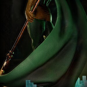Loki — Marvel Comics | 1/8 1/6 Scale Resin Figure | 3D Printed Fan Art | Unpainted Garage Kit | Collector Statue | Collector Gift bild 4