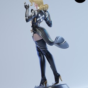Emma Frost — Marvel | Figurka z żywicy w skali 1/8 1/6 | Fanowska grafika drukowana w 3D | Niepomalowany zestaw garażowy | Figurka kolekcjonerska | Prezent dla kolekcjonera zdjęcie 9