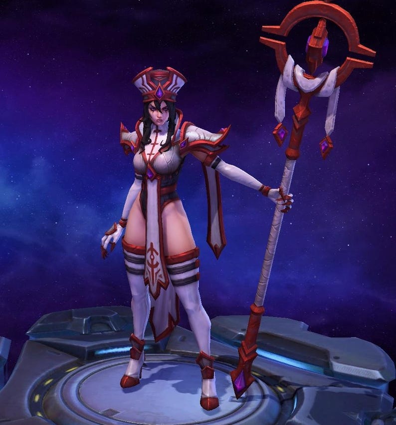 Sally Whitemane World of Warcraft Resin Figure – 1/8 1/6 Scale 3D Printed Statue | Collector Gift image 1