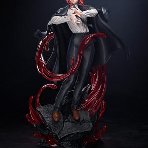 Makima Chainsaw Man Resin Figure – 1/8 1/6 Scale 3D Printed Fan Art Statue | Collector Gift image 2