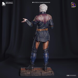 Astarion — Baldur's Gate 3 | 1/8 1/6 Scale Resin Figure | Unpainted or Hand-Painted | 3D Printed Fan Art | Collector Gift image 5