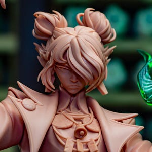 Graves — Deadlock | 1/8 1/6 Scale Resin Figure | 3D Printed Fan Art | Unpainted Garage Kit | Collector Gift image 7