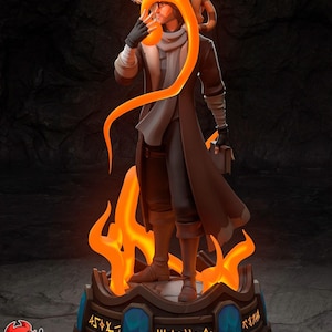 Caleb Widogast Critical Role Resin Figure – 1/8 1/6 Scale 3D Printed Statue | Collector Gift image 4