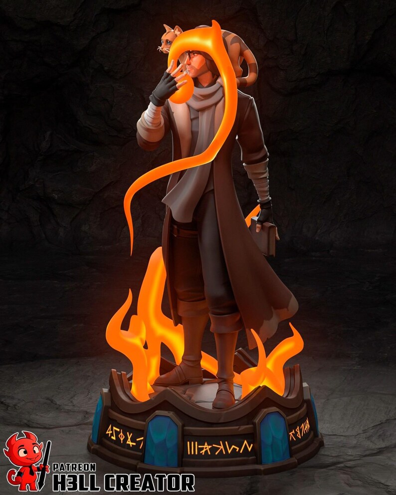 Caleb Widogast Critical Role Resin Figure – 1/8 1/6 Scale 3D Printed Statue | Collector Gift image 4