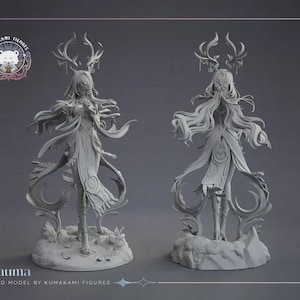 Lauma — Genshin Impact | 1/8 1/6 Scale Resin Figure | Unpainted or Hand-Painted | 3D Printed Fan Art | Collector Gift image 5