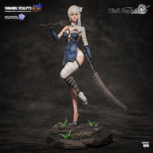 Shinobu Kocho — Demon Slayer | 1/8 1/6 Scale Resin Figure | Unpainted or Hand-Painted | 3D Printed Fan Art | Collector Gift image 1