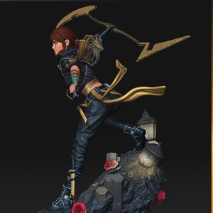 Sciel Clair Obscur Expedition 33 Resin Figure – 1/8 1/6 Scale Fan Art Statue | Collector Gift image 4