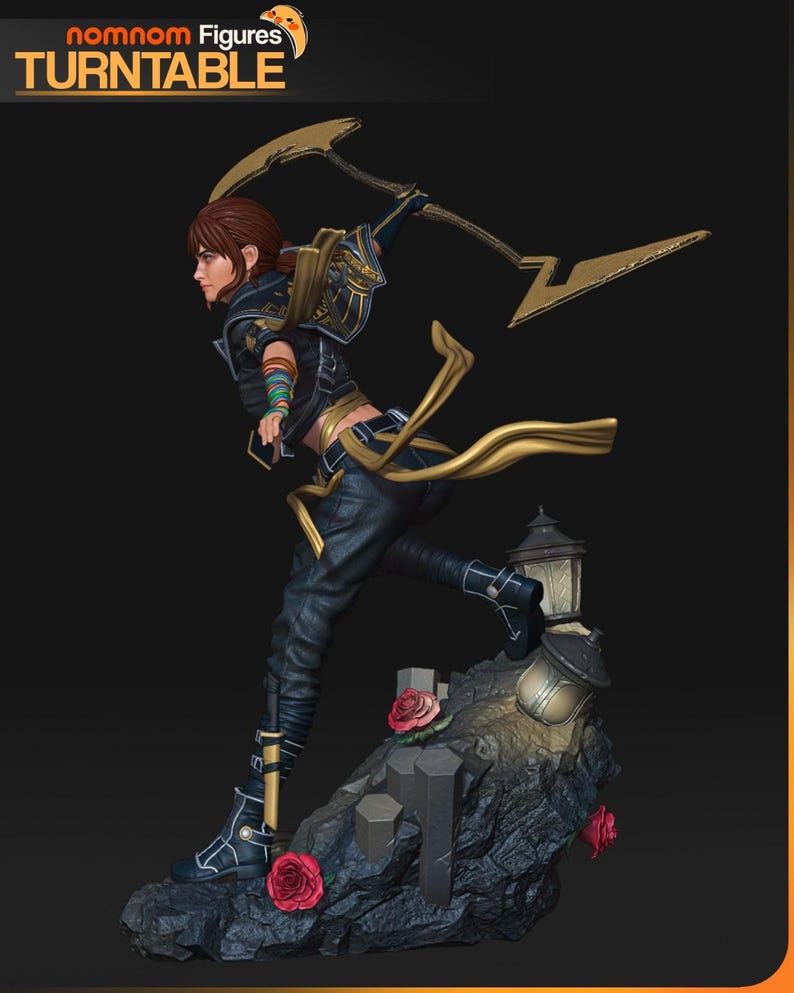 Sciel Clair Obscur Expedition 33 Resin Figure – 1/8 1/6 Scale Fan Art Statue | Collector Gift image 4