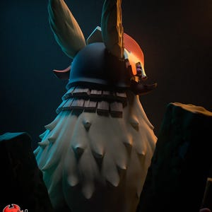 Nanachi — Gemaakt in de afgrond | Harsfiguur schaal 1/8 1/6 | Ongeverfd of handgeschilderd | 3D-geprinte fanart | Verzamelaarscadeau afbeelding 7