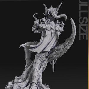 Ysera World of Warcraft Resin Figur - 3D Gedruckte Fan Art Statue 1/8 1/6 | Sammler Geschenk Bild 9