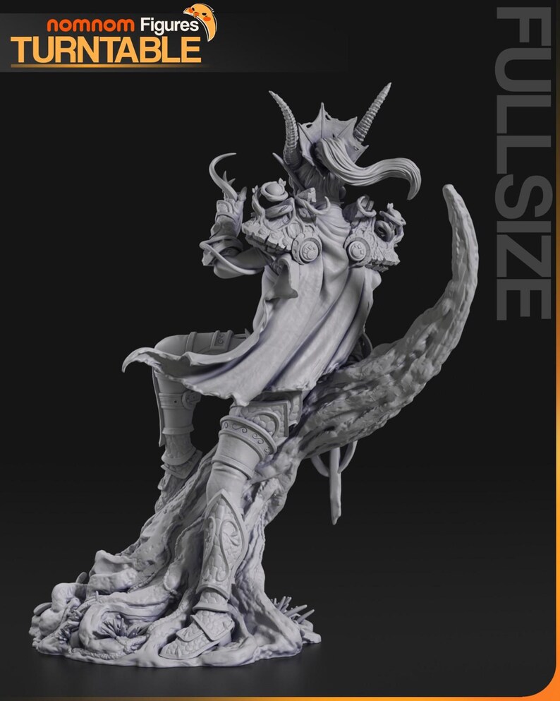 Ysera World of Warcraft Resin Figur - 3D Gedruckte Fan Art Statue 1/8 1/6 | Sammler Geschenk Bild 9