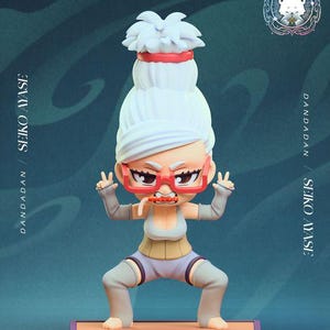 Lot Dan — Mixte (Kumakami) | Figurine en résine à l'échelle 1/8 1/6 | Non peint ou peint à la main | Fan art imprimé en 3D | Cadeau de collection image 3