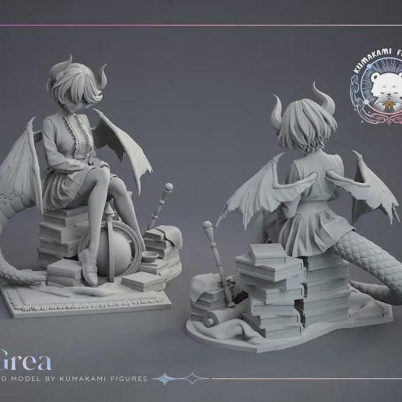 Grea — Granblue Fantasy | 1/8 1/6 Scale Resin Figure | Unpainted or Hand-Painted | 3D Printed Fan Art | Collector Gift image 6