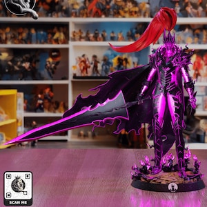 Igris | 1/8 1/6 Scale Resin Figure | Unpainted or Hand-Painted | 3D Printed Fan Art | Collector Gift imagen 5