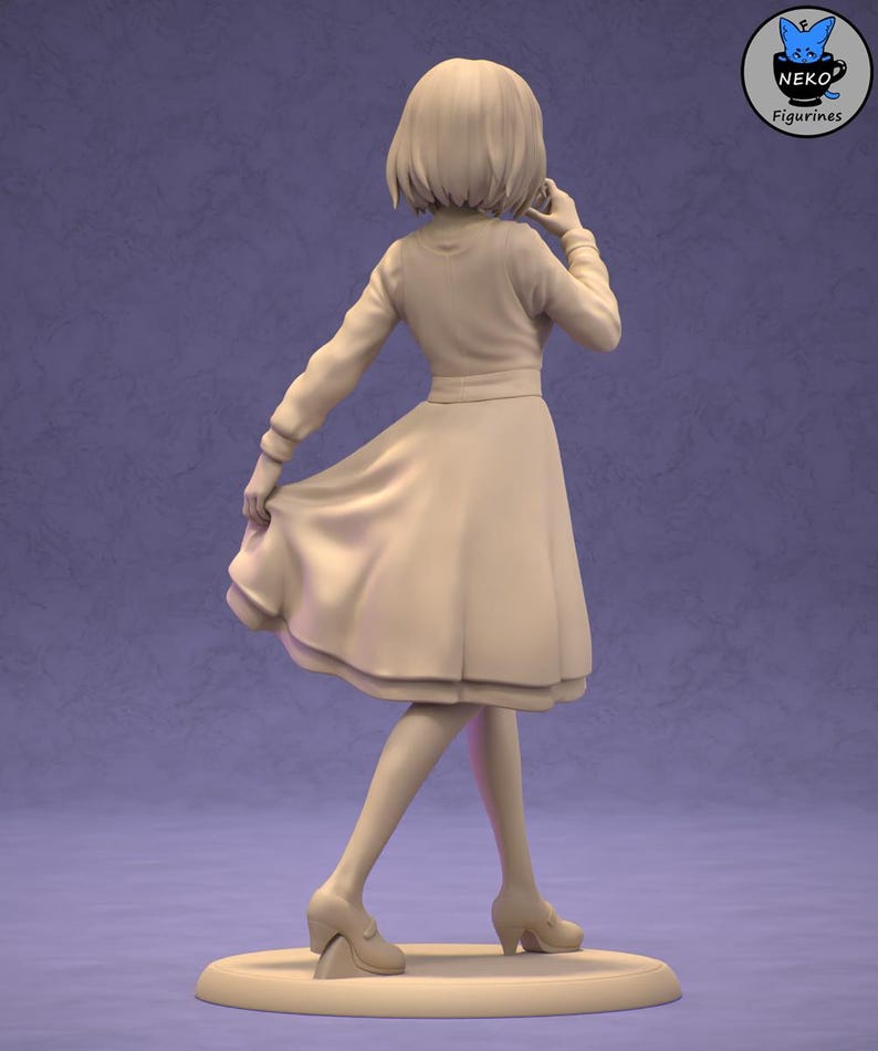 Akane Kurokawa Oshi No Ko Resin Figure – 1/8 1/6 Scale 3D Printed Fan Art Statue | Collector Gift image 8