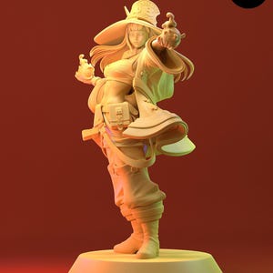 Maki Zenin Jujutsu Kaisen Harzfigur - 1/8 1/6 3D gedruckte Statue | Sammler Geschenk Bild 9