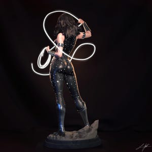 Donna Troy DC Comics Resin Figure – 1/8 1/6 Scale 3D Printed Fan Art Kit | Collector Gift image 5