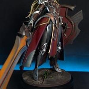 Leona League of Legends Resin Figure – 1/8 1/6 Scale Fan Art Statue | Collector Gift afbeelding 4