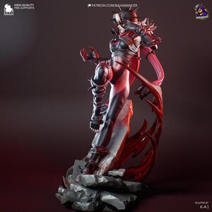 Malice Die unsichtbare Frau — Wunder | 1/8 bis 1/6 Harz Figur | Unbemalt oder Handbemalt | 3D gedruckte Fan Art | Sammler Geschenk Bild 2
