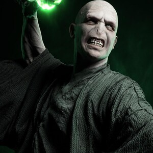 Voldemort — Harry Potter | 1/8 1/6 Scale Resin Figure | 3D Printed Fan Art | Unpainted Garage Kit | Collector Statue | Collector Gift image 2