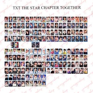 TXT The Star Chapter Together Photocard Set 10 pcs Yangpashop Beomgyu Kai Soobin Taehyun Yeonjun