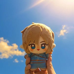 The Legend of Zelda: Tears of the Kingdom Link Plush – Game-Inspired 10cm Link Plush - Anime Merch