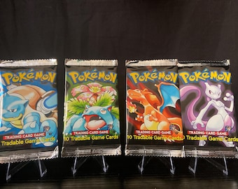 1998 pokemon card packs Amazon.com: Pokémon 1st/2nd Generation from 1999! Pack of 50 Cards  Guaranteed Holographics and first editions!! No more then 6 energy cards in  each lot unless requesting more! Product ID: 792759981470 : Toys & Games main image 1
