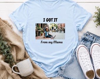 Kundenspezifisches Foto-T-Shirt, personalisierter Text, Unisex-Baumwoll-T-Shirt
