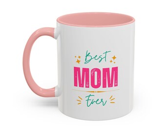 Personalisierte Mom Ever Tasse mit individuellem Namen