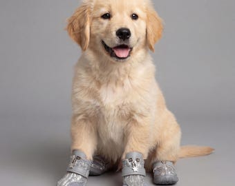 Waterproof Dog Boots – Non-Slip Paw Protection for Small Medium Dogs