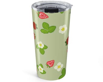 Becher 20oz in Erdbeerfelder