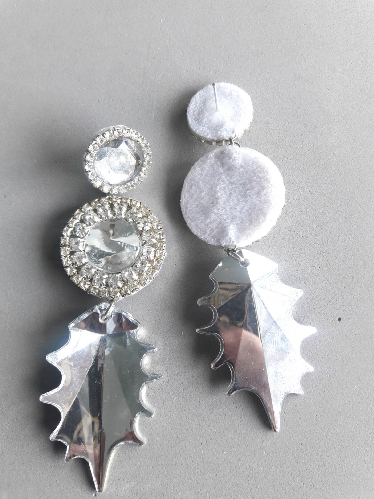 Samuel Coraux Silver Statement Earrings main image 1