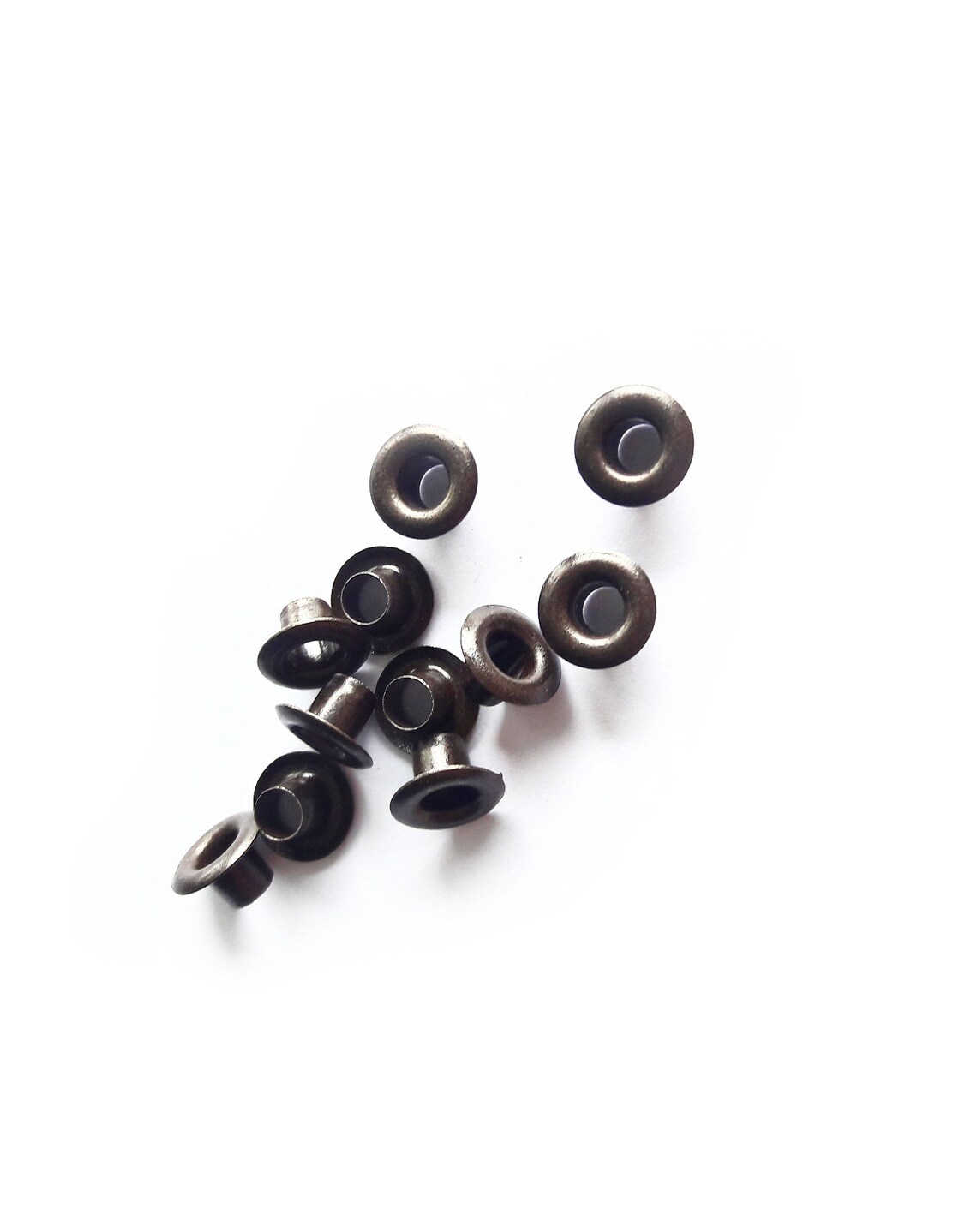 Patterned Rivets Patterned Grommets Brown Rivets Brown Etsy