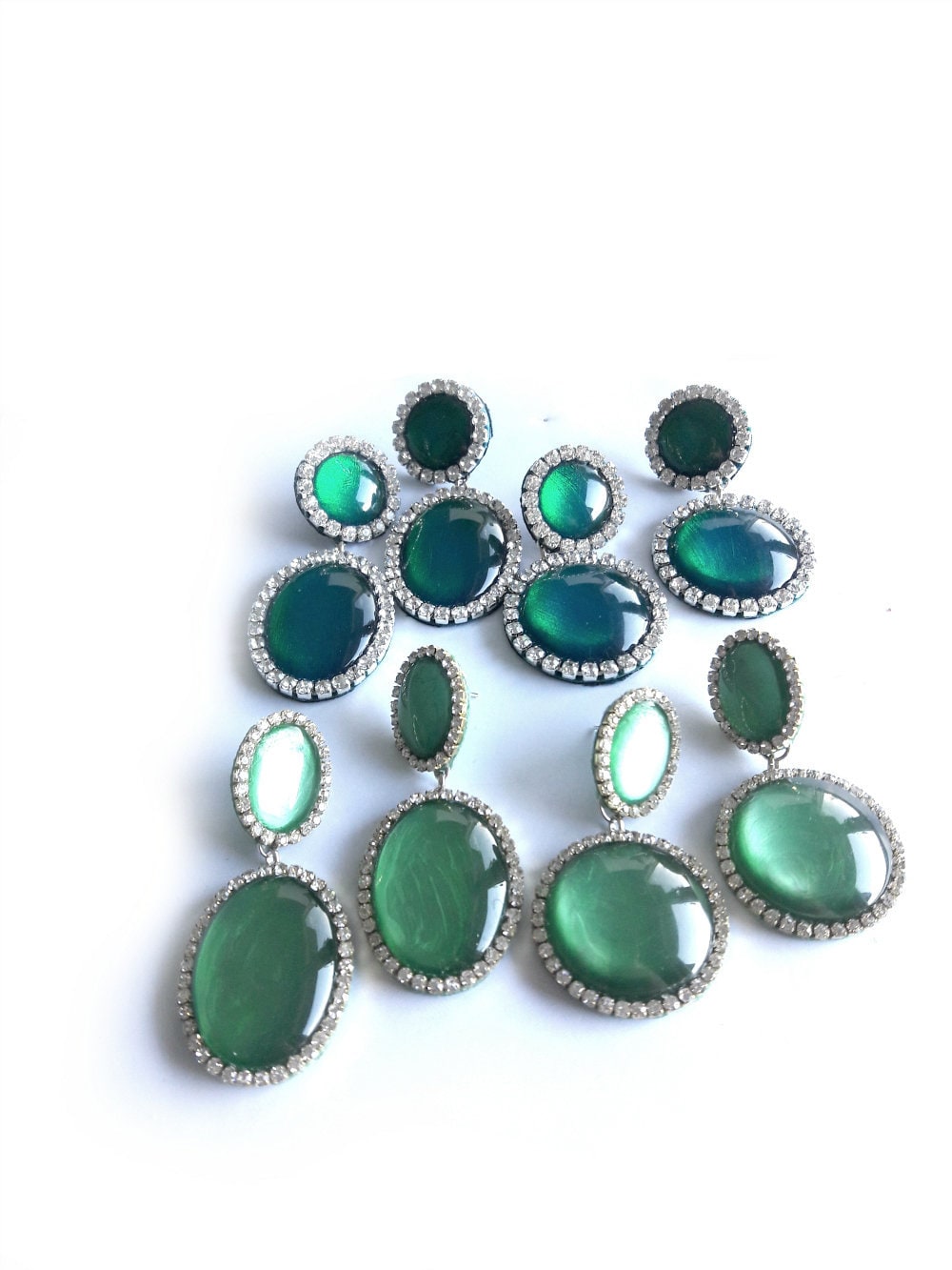 Green Nerida Earrings