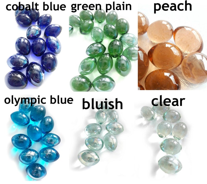 Glass Marbles Oval Marbles Rare Marbles Vintage Marbles Etsy