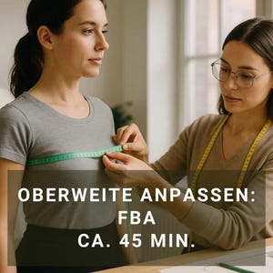 Oberweite anpassen: FBA Videotutorial