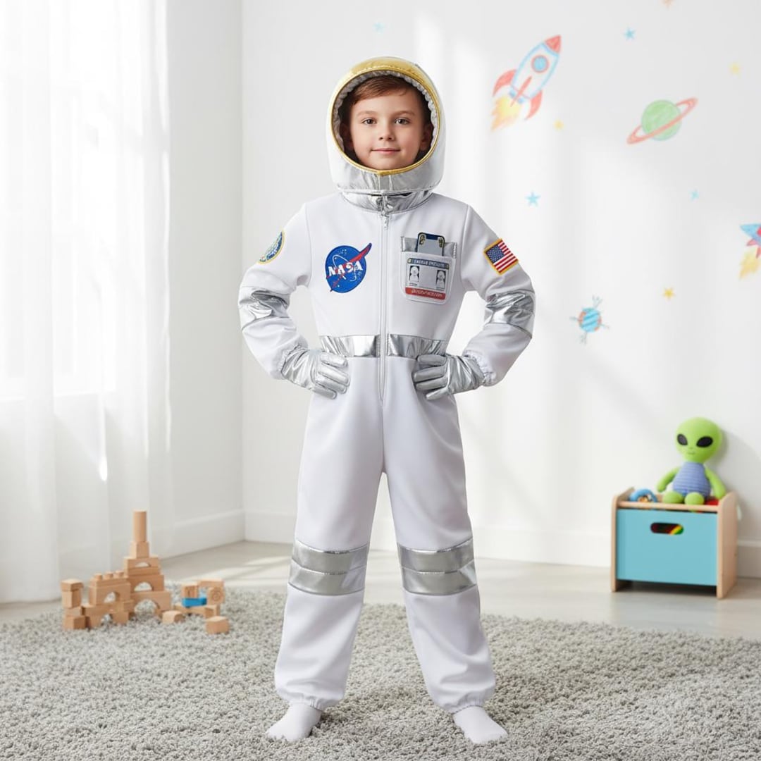 NASA Astronaut Costume | Kids Space Explorer Outfit | Child's Pretend ...