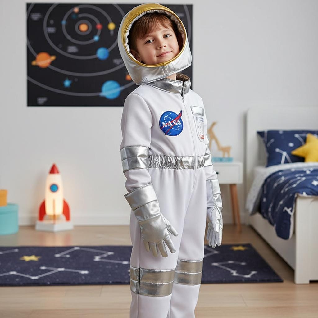 NASA Astronaut Costume | Kids Space Explorer Outfit | Child's Pretend ...