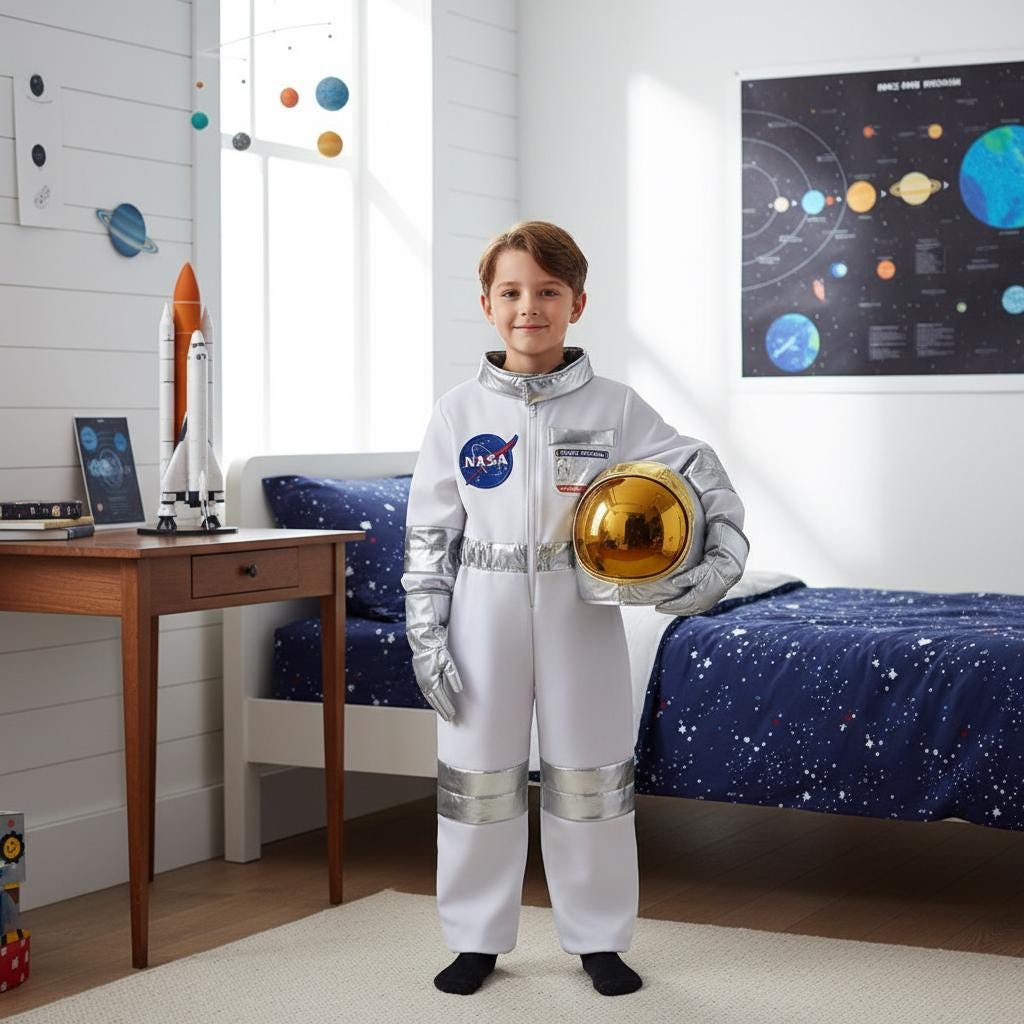 NASA Astronaut Costume | Kids Space Explorer Outfit | Child's Pretend ...