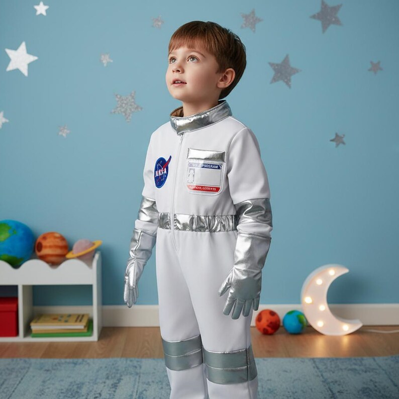NASA Astronaut Costume | Kids Space Explorer Outfit | Child's Pretend ...