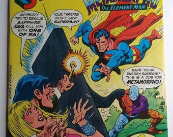 DC Comics Presents #40 Superman Metamorpho Death of Air Wave, Larry Jordan VF+