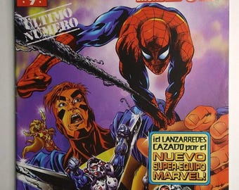 Marvel Comics Spanish Language Argentinian Spider-Man Team-Up #7 Final Issue VF