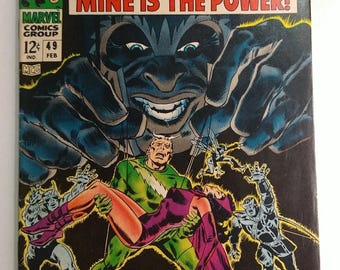 Marvel Comics Avengers #49 Quicksilver, Scarlet Witch Quit 1st Appearance Typhon