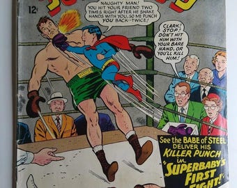 DC Comics Superboy #124 1st Appearance/Origin Insect Queen; Curt Swan FN 6.0