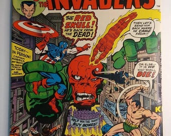 Marvel Comics The Invaders #5 Classic Kirby Cover Origin Liberty Legion VF/NM