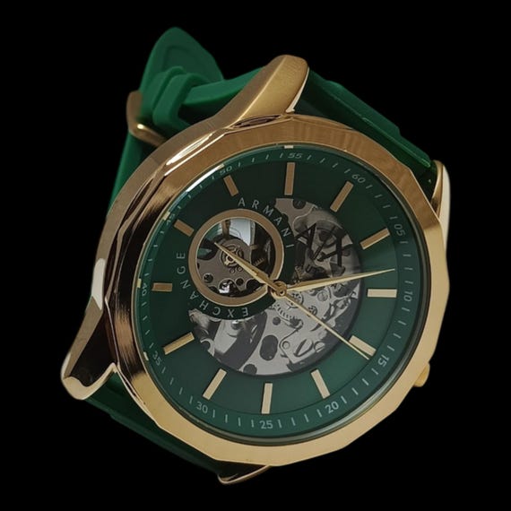 Used  Armani Exchange Skeleton Automatic Watch – … - image 8