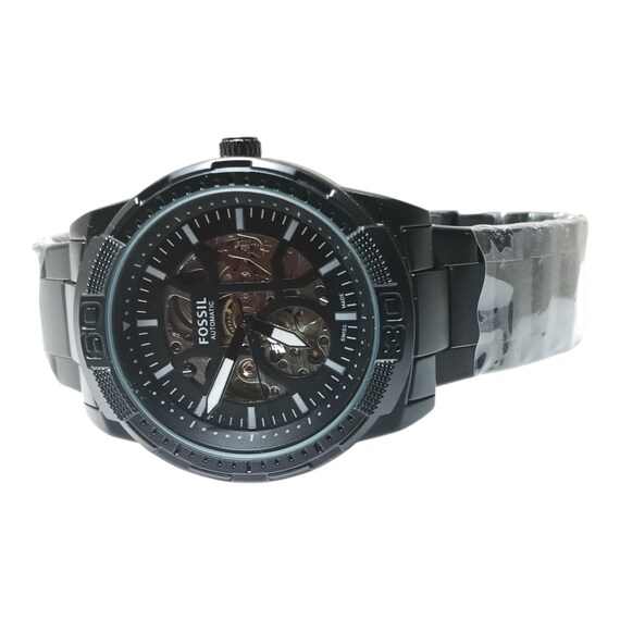Used Fossil Black Automatic Skeleton Watch – Stai… - image 6