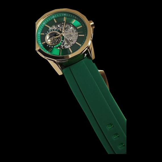 Used  Armani Exchange Skeleton Automatic Watch – … - image 6